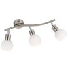Illuminazione Globo Lighting Loxy Plafoniera Bianco, 3-Luci