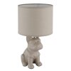 Illuminazione Globo Lighting Dogo Lampada da tavolo Sabbia, 1-Luce