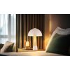 Illuminazione NOWA Lighting Paulin Lampada da tavolo Champagne, Effetto pietra, 1-Luce