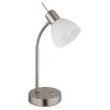 Illuminazione Globo Lighting Malte Lampada da tavolo Nichel opaco, 1-Luce