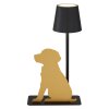 Illuminazione Globo Lighting Furri Lampada da tavolo LED Oro, Nero, 1-Luce