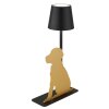 Illuminazione Globo Lighting Furri Lampada da tavolo LED Oro, Nero, 1-Luce