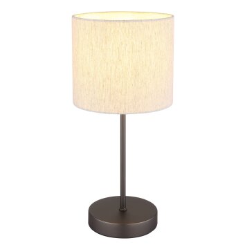 Illuminazione Globo Lighting Thea Lampada da tavolo Nero, 1-Luce