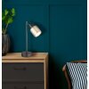 Illuminazione Globo Lighting Villegas Lampada da tavolo Nero, 1-Luce