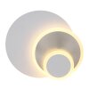 Illuminazione Globo Lighting Odonell Applique LED Nichel opaco, Bianco, 1-Luce