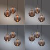 Illuminazione Paul Neuhaus E-Infinity Lampada a sospensione LED Bronzo, 3-Luci, Telecomando