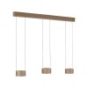 Illuminazione Paul Neuhaus Clipse Lampada a sospensione LED Bronzo, 6-Luci, Telecomando