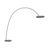 Illuminazione Paul Neuhaus Loop-Bow Lampada da terra, Lampade ad arco LED Nero, 2-Luci