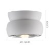 Illuminazione Paul Neuhaus Move Plafoniera LED Bianco, 1-Luce