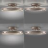 Illuminazione Paul Neuhaus Loop Plafoniera LED Bronzo, 2-Luci, Telecomando