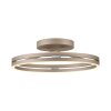 Illuminazione Paul Neuhaus Loop Plafoniera LED Bronzo, 2-Luci, Telecomando