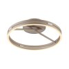 Illuminazione Paul Neuhaus Loop Plafoniera LED Bronzo, 2-Luci, Telecomando