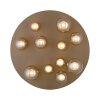 Illuminazione Paul Neuhaus Popup Plafoniera LED Bronzo, 11-Luci, Telecomando