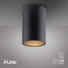 Illuminazione Paul Neuhaus Point Plafoniera LED Nero, 1-Luce