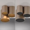 Illuminazione Paul Neuhaus Point Plafoniera LED Bronzo, 1-Luce