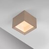 Illuminazione Paul Neuhaus Manhattan Plafoniera LED Bronzo, 1-Luce, Telecomando