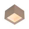 Illuminazione Paul Neuhaus Manhattan Plafoniera LED Bronzo, 1-Luce, Telecomando