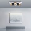 Illuminazione Paul Neuhaus Manhattan Plafoniera LED Grigio, 1-Luce, Telecomando