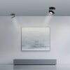 Illuminazione Paul Neuhaus Oculis Plafoniera LED Nero, 1-Luce