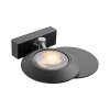 Illuminazione Paul Neuhaus Oculis Applique LED Nero, 2-Luci