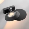 Illuminazione Paul Neuhaus Oculis Applique LED Nero, 2-Luci