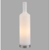 Illuminazione Leuchten Direkt BOTTLE Lampada da tavolo LED Argento, 1-Luce