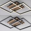 Illuminazione Leuchten Direkt AKUSTIKA Plafoniera LED Nero, 1-Luce