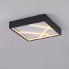 Illuminazione Leuchten Direkt MIKADO Plafoniera LED Nero, 1-Luce
