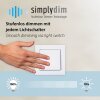 Illuminazione Leuchten Direkt MIKADO Plafoniera LED Nero, 1-Luce