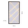 Illuminazione Leuchten Direkt MIKADO Plafoniera LED Nero, 1-Luce