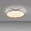 Illuminazione Leuchten Direkt MIO Plafoniera LED Sabbia, 1-Luce, Telecomando