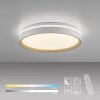 Illuminazione Leuchten Direkt MIO Plafoniera LED Sabbia, 1-Luce, Telecomando