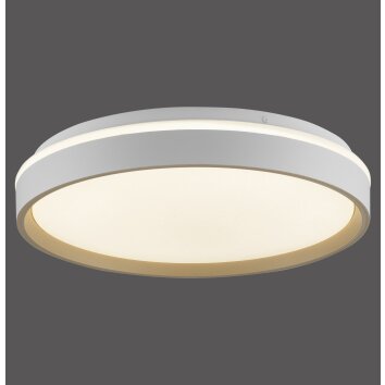 Illuminazione Leuchten Direkt MIO Plafoniera LED Sabbia, 1-Luce, Telecomando