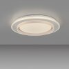 Illuminazione Leuchten Direkt LAGO Plafoniera LED Bianco, 1-Luce, Telecomando