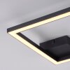 Illuminazione Leuchten Direkt IVEN Plafoniera LED Nero, 1-Luce