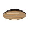Illuminazione Leuchten Direkt AKUSTIK Plafoniera LED Marrone, Nero, 1-Luce