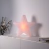 Illuminazione Leuchten Direkt STAR Lampada da tavolo LED Bianco, 1-Luce, Telecomando, Cambia colore