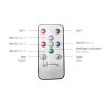 Illuminazione Leuchten Direkt AKKU-CHIA Applique LED Bianco, 2-Luci, Telecomando