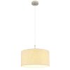Illuminazione Globo Lighting Deleon Lampadario a sospensione Cromo, Sabbia, 1-Luce