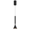 Illuminazione Globo Lighting Lucinda Lampadario a sospensione LED Nero, 1-Luce