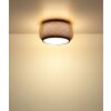 Illuminazione Globo Lighting Bambora Plafoniera LED Nero, 1-Luce