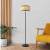 Illuminazione Globo Lighting Bambora Lampada da terra LED Nero, 1-Luce