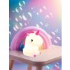 Illuminazione Globo Lighting Unicorn Lampada da tavolo LED Fucsia, Bianco, 1-Luce
