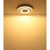 Illuminazione Globo Lighting Jayden Plafoniera LED Sabbia, Bianco, 1-Luce
