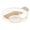 Illuminazione Globo Lighting Zara Plafoniera LED Sabbia, Bianco, 1-Luce