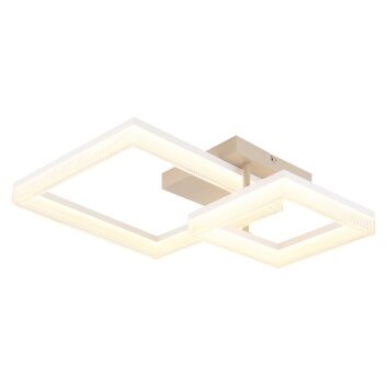 Illuminazione Globo Lighting Zara Plafoniera LED Sabbia, 1-Luce