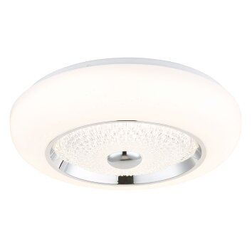 Illuminazione Globo Lighting Graham Plafoniera LED Bianco, 1-Luce