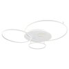 Illuminazione Globo Lighting Invertina Plafoniera LED Bianco, 1-Luce, Telecomando