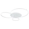 Illuminazione Globo Lighting Invertina Plafoniera LED Bianco, 1-Luce, Telecomando
