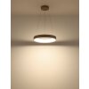 Illuminazione Globo Lighting Gallegos Lampadario a sospensione LED Sabbia, 1-Luce, Telecomando